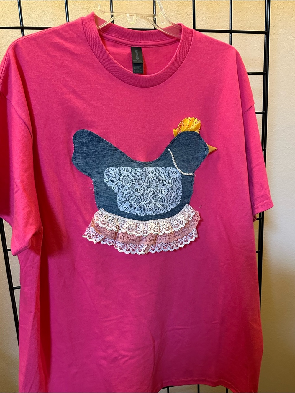 Hen on Nest Handmade Tee